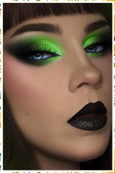 Looking for a summer makeup look for green eyes that will make you stand out from the crowd? Check out our tips below! Makeup Therapy, Kostuum Halloween, Makeup Looks For Green Eyes, Toxic Products, Summer Makeup Looks, Eye Makeup Pictures