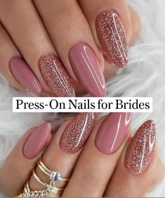 Nails For Brides, Bridal Nail Art, Bride Nails, Bridal Nails, French Tips, Perfect Nails, Bridal Look, Nail Art Ideas