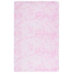 a pink rug on a white background