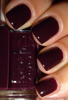 Purple Nail, Her Nails, Pink Nail Polish, Essie Nail Polish, Essie Nail, Fall Nail, Nail Polish Colors, Love Nails, Dijon