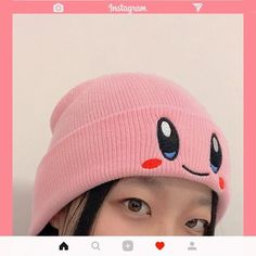 Home · Foreveronline · Online Store Powered by Storenvy Kirby Beanie, Pom Pom Beanies, Kawaii Hat, Woolen Cap, Japanese Cartoon, Cute Hats, Beautiful Hats, Pom Beanie, Knitted Hat