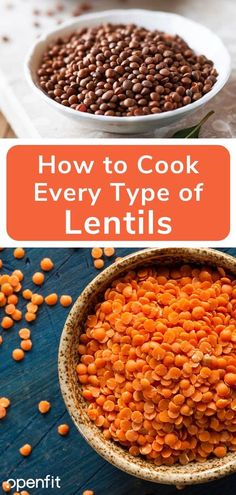 how to cook every type of lentils