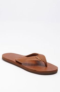 Rainbow '301Alts' Sandal (Men) available at #Nordstrom Rainbow Flip Flops, Best Flip Flops, Rainbow Sandals, Beach Flip Flops, Flip Flop Shoes, Nubuck Leather, Mens Sandals, Heeled Sandals, Flip Flop