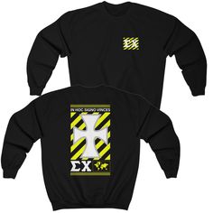 Greek State of Mind offers this Sigma Chi Global design on a number of different style garments and color options. This is the perfect gift for any brothers of Sigma Chi Fraternity. This design can be customized for any group event such as rush, themed parties, intramurals, formal, and more. Show off your pride for Sigma Chi today! Custom Print Tops For Team Spirit Streetwear, Sublimation Crew Neck For Streetwear With Team Spirit, Streetwear Crew Sweatshirt With Custom Print, Customizable Fan Apparel Tops For Streetwear, Customizable Streetwear Fan Apparel Tops, Band Merch Sweatshirt With Logo Print, Custom Print Fan Apparel Top For Streetwear, Customizable Crew Neck Sublimation Design For Streetwear, Long Sleeve T-shirt With Custom Print For Streetwear