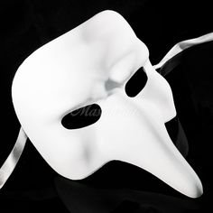 Plaque Doctor Mask, Pink Masquerade Mask, Plague Doctor Cosplay, Diy Masquerade Mask, White Masquerade Mask, White Masquerade, Diy Doctor, Blank Mask, Doctor Costume