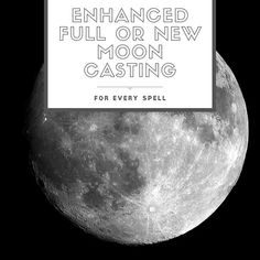 8 Powerful New Moon Spells [For Love, Money, Abundance] Rune Reading, White Magic Spells, Next Full Moon