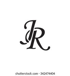 the letter r is made up of two letters, and it has a black color