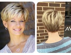 Pixie Haircut For Thick Hair, Short Hair Trends, Short Hairstyles For Thick Hair, Short Choppy Hair, Short Blonde