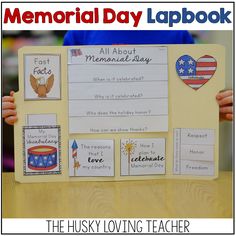 a memorial day lapbook for kids