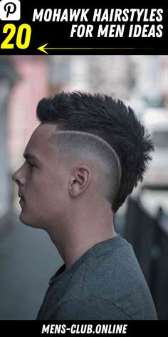 Undercut Mohawk Mens, Semi Mohawk Men Hairstyles, Modern Mohawk Men Faux Hawk, High Fade Mohawk, Mens Mohawk Hairstyles, Mowhak Hairstyle Mens, Short Mohawk Fade