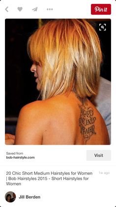 Kim Hair, Middle Hair, 50 Hair, Bob Haircut For Fine Hair, Medium Short Hair, 2015 Hairstyles, New Haircuts, Short Hair Haircuts