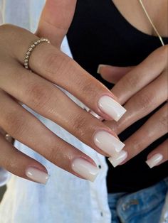 Basic Nails, Classic Nails, Pearl Nails, Square Acrylic Nails, Fire Nails, Classy Nails, Pretty Acrylic Nails, Summer Nail