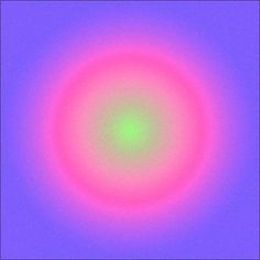 an image of a pink and green circular