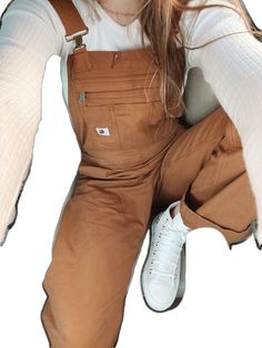 Womans Carhartt Overalls, Carhartt Country Outfits, Cute White Overall Outfits, Carhartt Women Outfits Overalls, Overall Country Outfits, How To Style Carhartt Overalls, Overalls Outfit Carhartt, Womens Carhartt Overalls Outfits, Styling Carhartt Overalls