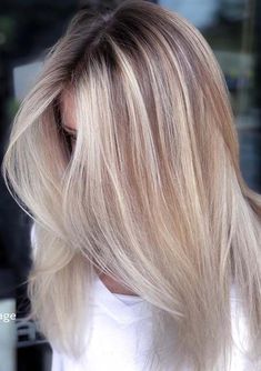 Balayage Straight, Blond Balayage, Brunette Balayage, Balayage Color, Hair Color Highlights, Trendy Hair Color, Amazing Hair