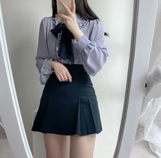 Itzy Closet, Korean Fashion Teen, Rok Mini, Fashion Sketches Dresses, Kawaii Fashion Outfits, Cute Spring Outfits, Korean Girl Fashion, Formal Attire