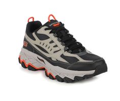 Gear up with long-lasting comfort and support wearing Arch Fit Akhidime. This sporty lace-up features a leather, synthetic and mesh upper with a removable Arch Fit insole and lightweight cushioned midsole. Synthetic upper with mesh and leather details, Lace-up closure for a secure fit, Classic round toe, Cushioned Air-Cooled Arch Fit® insole system with podiatrist-certified arch support, Supportive midsole, Durable rubber outsole designed for traction, Padded collar and tongue for all-day comfor Dynamic Lace-up Synthetic Walking Shoes, Dynamic Synthetic Lace-up Walking Shoes, Black Running Shoes With Elastic Laces For Outdoors, Black Running Shoes With Elastic Laces For Outdoor Activities, Leather Running Shoes With Elastic Laces For Sports, Lace-up Synthetic Running Shoes For Outdoor Activities, Synthetic Running Shoes For Walking, Synthetic Lace-up Running Shoes For Walking, Lace-up Sneakers For Walking With Secure Fit