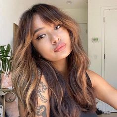 Shag Haircut With Face Framing, Face Framing Highlights With Fringe, Face Framing Layers Square Face, Medium Length With Face Framing Bangs, Face Framing Highlights Bangs, Face Framing Highlights With Bangs, Best Haircuts For Square Faces, Haircuts For Square Faces, Hairstyles For Square Faces