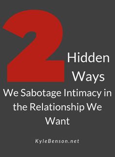 Intimacy is one of the most important factors of a relationship. It allows partners to connect on a more loving and deeper level. But there are 2 ways that we sabotage this intimacy. Want to know what they are? Click through to my article now! #intimacy #intimate #relationship #advice #connection #love #couples #partners #relationshipadvice #loveadvice #dating #datingadvice #communication #lastinglove Emotionally Intelligent, Emotionally Unavailable, Theory Of Love, Long Lasting Relationship, Lasting Love, Love Advice, Emotional Connection, Love Again, In A Relationship