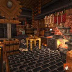 an image of a room in minecraft