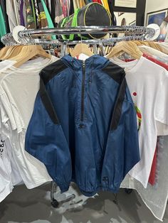 Vintage 90s Starter 1/4 Zip Blue Anorak Pullover Jacket Size Large Please View All Pictures to Judge Condition and Flaws; Pit to Pit:26.5" Length:33" All Sales Are Final! Feel free to message us at any questions or concerns. Thank you!