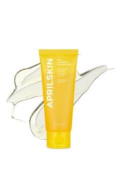 Aprilskin Calendula Peel Off Pore Minimizing Facial Mask | Vegan | Blackhead Remover, Exfoliating, Deep Cleansing | PHA BHA | Korean Skin Care | K Beauty | 3.52 oz Sensitive Acne Prone Skin, Peeling Facial, Peeling Mask, Mask Types, Facial Peel, Exfoliating Mask, Peel Off Mask, Korean Cosmetics, Minimize Pores