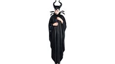 a statue of maleficent with horns on it's head and hands in his arms