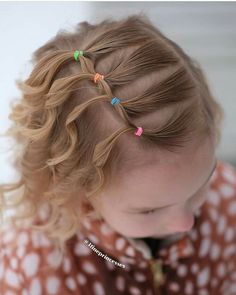 Picture Day Hair For Preschool, Preschool Curly Hairstyles, School Picture Day Hairstyles Short Hair, One Bow Hairstyles Toddler, Fine Toddler Hair Hairstyles, Toddler Easter Hairstyles, Easy Easter Hairstyles For Kids, Hairstyles For Preschoolers