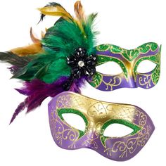 PRICES MAY VARY. Design: Men's and women's masks have retro Venetian elements, feathers and gradients make the combination very well matched Packing: Comes in an exquisite box packaging for gifting or storage，not easily damaged during transport Size: Venetian mask women size is the standard one size, feathers pure handmade size will vary Material: Made of high-quality plastic and iron sheet materials for durability Occasions: Masquerade balls, Costume parties, Halloween, Carnival, Prom, Wedding Masquerade Couple, Mask With Feathers, Couples Masquerade Masks, Mask Men, Female Mask, Lace Mask, Venetian Mask, Mardi Gras Party, Mardi Gras Mask