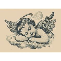 Decorative Coquette Collection: Lovely Angel Posters | High - Quality Print | Repositionable Adhesive - Pasquín Store Vintage Cupid Tattoo, Coquette Images For Wall, Coquette Angel Wallpaper, Cherub Illustration Vintage, Holy Tattoos, Cherub Wall Decor, Angel Posters, Sleeve Ideas, Sleeves Ideas