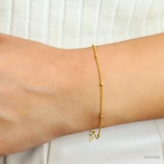 "14K Gold Dewdrop Bracelet,Satellite Chain Bracelet,Layering Chain Bracelet 14k Gold Filled, Sterling Silver, Rose Gold  ❤️Finish:Sterling Silver,14K Gold,Rose Gold Comes with an Elegant gift box and all of my bracelets come with an extra 1\" extension ❤️Nickel Free ❤️Tarnish Resistant ❤️High Quality Materials T U R N ∙ A R O U N D ∙ T I M E * All items are custom made to order. Our turn around time is about 4 -6 business days. This can change during peak seasons. Please check our home page for Rose Gold Satellite Chain Bracelet As Gift, Dainty Rose Gold Bracelets With Satellite Chain, Dainty Rose Gold Bracelet With Satellite Chain, Gold Bracelets With Satellite Chain As Gift, Gold Bracelets With Satellite Chain For Gift, 14k Gold Satellite Chain Bracelet Gift, Delicate Rose Gold Satellite Chain Bracelet, Round Bracelets With Satellite Chain As Gift, Round Bracelets With Satellite Chain For Gift