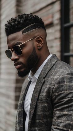 Exploring 40 Trendsetting Black Men’s Hairstyle Ideas: Fades Twists and Natural Looks Discover Aesthetic, Aesthetic Black, Modern Hairstyles