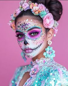 Sugar Skull Makeup Easy