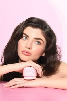 Prevent and reduce face wrinkles with our new VELVET SKIN – SMOOTHING CREAM 😍 Your skin will be smooth, plumped and nourished since the first application. Use it in combination with the ANTI AGE – SERUM for a perfect «shock treatment»! 💕 #Wyconcosmetics #SKINPOWER #newcollection #skincare Commercial Modeling, Velvet Skin, Curly Hair Photos, Beauty Background, Hair Photography, Face Wrinkles, Pink Photo, Beauty Shoot, Skincare Video