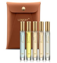 Our Brown Fragrance mini perfume sets for men include five 10mL perfume tubes in assorted woody fragrances with blooming floral notes: Cedarwood, Burnt Wood, Blossom Bomb, Noir, Old Bourbon. | Introducing Lovery perfume sampler sets for men and women. High- end sample perfumes for women who love to evoke the sweetest moments and finer things in life, with 5 floral fragrances that fit your lifestyle. | 1-800-Flowers Gifts Delivery Men Perfume Gift Set - 5Pc Eau De Parfum Fragrances - Unisex Luxe Perfume, Perfume Sets, Perfumes For Women, Burnt Wood, Fragrance Cologne, Fancy Watches, Mini Perfume, Gift Delivery, Perfume Set