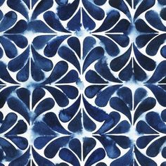 an abstract blue and white pattern