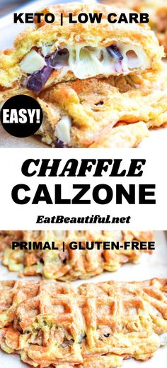 the ultimate keto low carb recipe for chaffle calzonees