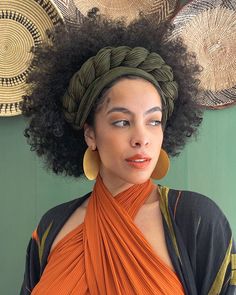 Cabello Afro Natural, Mode Turban, Hair Coils, Afro Style