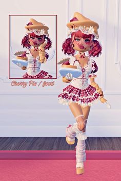 Dress to impress dti roblox game cherry pie/food theme outfit inspo #dresstoimpress #dti #outfitinspo #roblodresstoimpress #roblox #dresstoimpressideas #cherrypie #food #foodcore #dessert Dti Theme Dessert Flavours, Food Inspired Outfits Dress To Impress, Di Family Reunion Theme, Dessert Dress To Impress, Sweet As Pie Dti Outfit, Dress To Impress Dessert Flavors, Dress To Impress Food Theme, Dress To Impress Theme Sweet As Pie, Food Dti Outfit