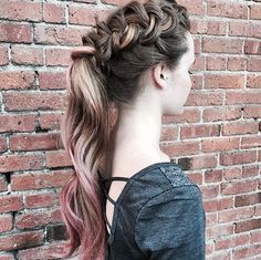 The ponytail is a classic style that every girl has rocked at least once in her life. This carefree ‘do is easy and flattering- the Voluminous French Braid, Side Ponytails, The Right Hairstyles, Side French Braids, Light Curls, Pony Hairstyles, Different Braids