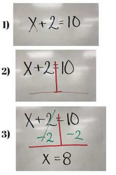 three different ways to write an x and y in the same way as two numbers