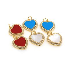 *Here is the best place to shop fashionable, stylish jewelry with premium quality and competitive price!We specialize in LARGE BULK ORDERS and can offer WHOLESALE PRICING - please ask if you have any questions. https://www.etsy.com/shop/ZhenAiaDesigns *Description: Enamel heart shaped necklace, Valentine's Day gift, love heart shell pendant, beach shell jewelry, beach shell pendant, 17x16x3mm *Quantity:1pcs/5pcs/10pcs/package *Material: The shell  Size: 17x16x3mm *Color: *Use for:Bracelet、Earrin Heart Charm Beach Jewelry, White Beach Jewelry For Valentine's Day, Beach-valentine's Day Heart Beads Jewelry, Jewelry Beach, Heart Shaped Necklace, Gift Love, Valentines Necklace, Shell Jewelry, Shell Pendant