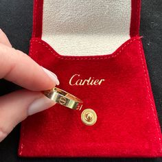 18k Yellow Gold Size 58 Cartier Mens Wedding Band Gold Rings, Cartier Love Wedding Band, Cartier Accessories, Cartier Love, Love Wedding, Mens Accessories Jewelry, Cartier, Wedding Band, Wedding Bands