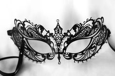 Elegant Black Eye Mask, Elegant Black Eye Mask For Masquerade, Elegant Eye Mask For Party, Elegant Evening Eye Mask, Elegant Evening Mask For Carnival, Elegant Evening Masks For Carnival, Gothic Evening Masquerade Eye Mask, Gothic Eye Mask For Evening Masquerade, Elegant Black Formal Mask