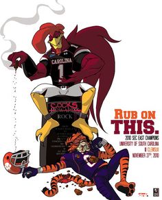 an image of a poster for the football team