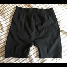 Brand New Without Tag Nwot Women’s High Waist Active Shorts Athletic Shorts Underwear Classic Black It’s Size Small When I Purchase (I Don’t See Size Tag On It) Measures Waist Lay Flat Is 25” Never Worn. Excellent Condition. Perfect For Working Out At Home. #0 High Waist Elastic Black Shorts, Black High Waist Elastic Shorts, Black Elastic Seamless Bottoms, Elastic Black Workout Shorts, Black Elastic Workout Shorts, Black Stretch Seamless Shorts, Black High Waist Athletic Shorts With Elastic Waistband, Black Seamless High-waisted Biker Shorts, Black Stretch High-waisted Shorts