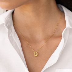 The Lilou features a tapered circle pendant on a dainty cable chain. Timeless and versatile!  Crafted in gold vermeil.    Circle pendant measures 11mm  Necklace has an adjustable length and can be worn at 16", 17", and 18". Minimalist Gold-tone Necklaces With Round Pendant, Yellow Gold Circle Pendant Necklace Gift, Gold-tone Minimalist Round Pendant Jewelry, Delicate Everyday Circle Necklace, Everyday 14k Gold-filled Initial Necklace With Round Pendant, Puffy Heart Necklace, Mother Jewelry, Circle Pendant Necklace, London Blue Topaz Ring