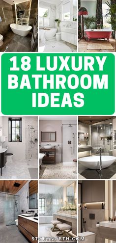 Save this pin for a dose of bathroom luxury! Elevate your home decor with these extravagant ideas. #LuxuryBathroom #HomeDecorInspo Architectural Digest Bathroom Master Bath, Elegant Powder Room Luxury, Dream Bathrooms Luxury Master Bath, High End Bathroom Design Luxury, Luxurious Bathroom Ideas, Dream Bathroom Luxury, Bathroom Ideas Modern Luxury, Designer Bathrooms Luxury, Luxury Bathroom Ideas