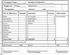 an invoice form for employees to pay