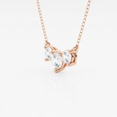 This three stone lab grown diamond pendant is one of our best sellers?why? Because of its versatility. Wear it every day as your signature piece, or layer it with other necklaces from your jewelry box for a trendy look. The best part, it comes with an adjustable extender chain, so you can style it any way you like! Rose Gold Cubic Zirconia Three Stone Jewelry, Rose Gold Three Stone Cubic Zirconia Jewelry, Fine Jewelry In Rose Gold With Three Stones, Rose Gold Three Stone Fine Jewelry, Fine Rose Gold Three Stone Jewelry, Formal Rose Gold Three Stone Jewelry, Rose Gold Diamond Three-stone Jewelry, Rose Gold Three Stone Diamond Jewelry, Rose Gold Chain